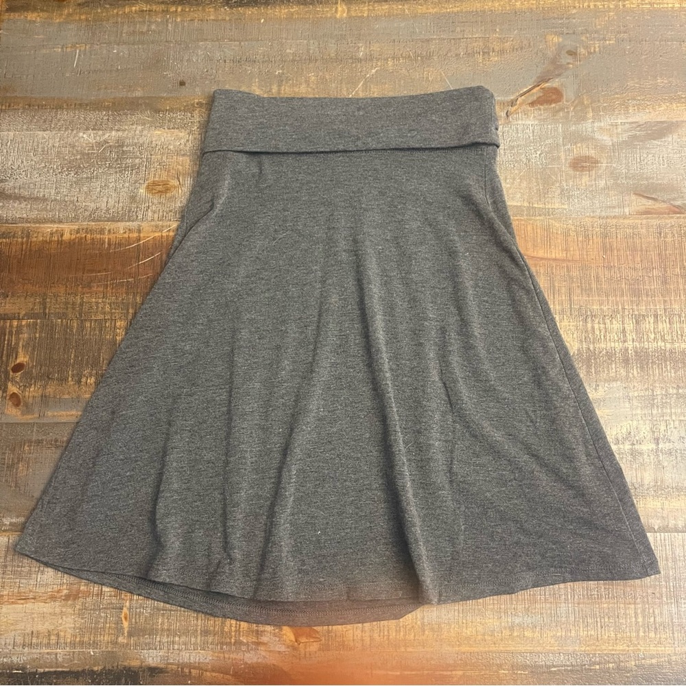 Old Navy Stretch foldover waist Women's knee length Skirt